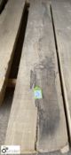 Air dried Spalted Beech Board, 2720mm x 390mm x 72mm
