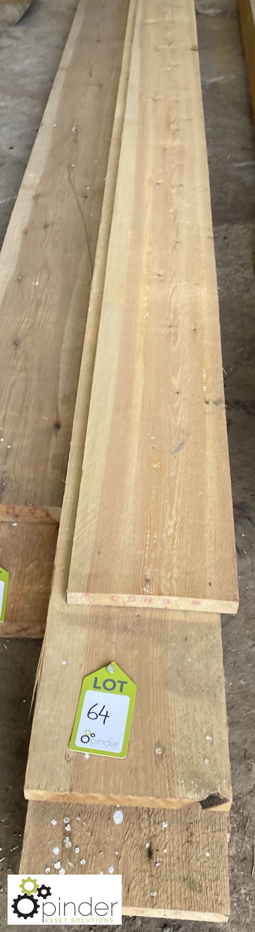 6 Pine Boards, 4800mm average x 225mm x 25mm - Image 2 of 8