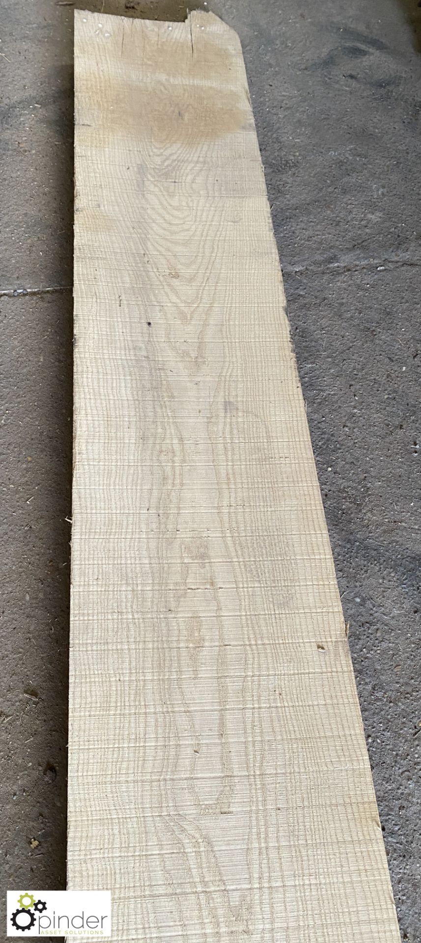 Air dried Oak Board, 2600mm x 360mm x 95mm - Image 5 of 7