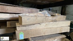 Approx 20 various Oak Beams and Boards, 1225mm average length