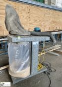 Mobile single bag Dust Collector, 240volts