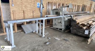 Stromab TR500 Programmable Cut Off Saw, year 2002, serial number 220992, 415volts, with feed table