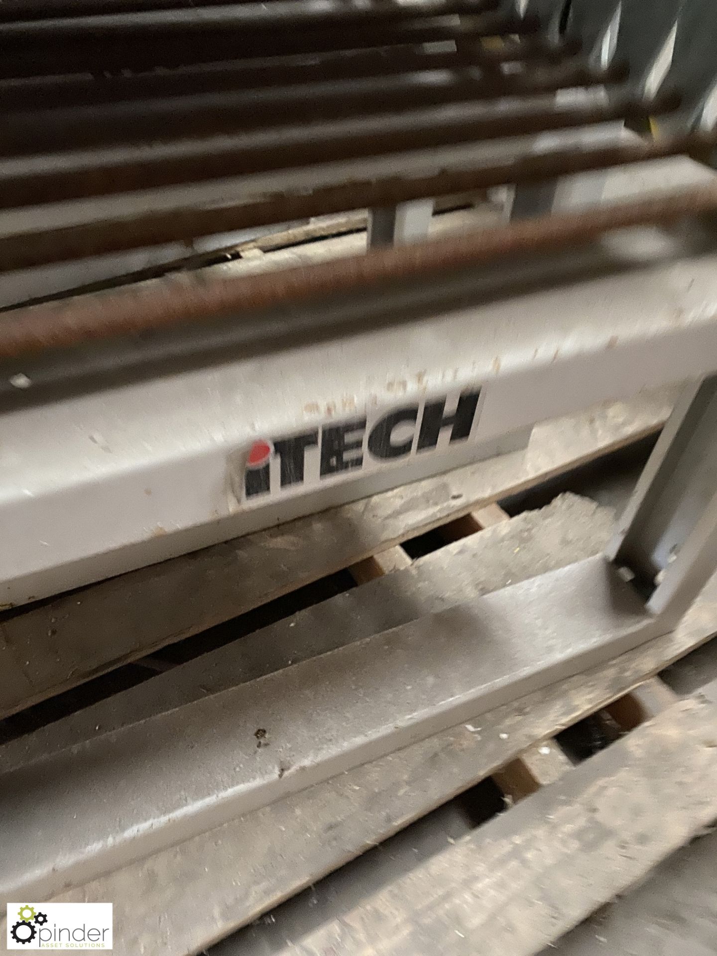 iTech concertina Roller Conveyor, closed length 900mm, roller width 500mm - Bild 3 aus 4