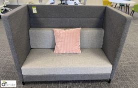 Upholstered acoustic 2-seater Sofa (first floor general office)