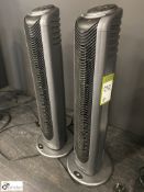 2 Bionaire tower Oscillating Cooling Fans (ground floor cafe)