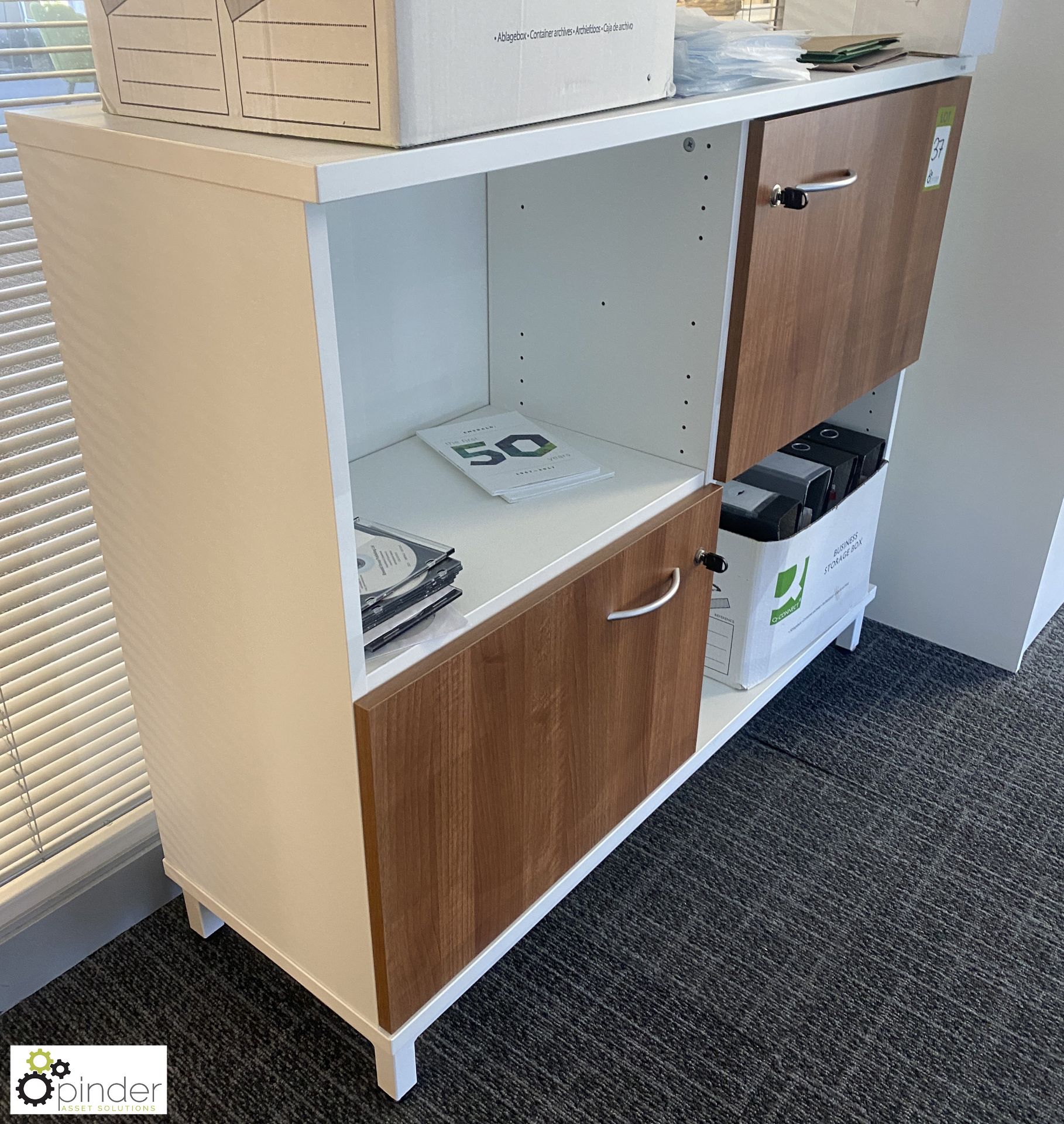 Office Cabinet, 1200mm x 400mm x 1000mm (ground floor meeting room 1) - Image 2 of 3