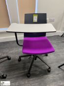 Mobile upholstered swivel Lecture Chair (ground floor breakout/café)