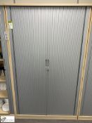 Shutter front Storage Cabinet, 1200mm x 600mm x 2000mm (contents not included) (first floor
