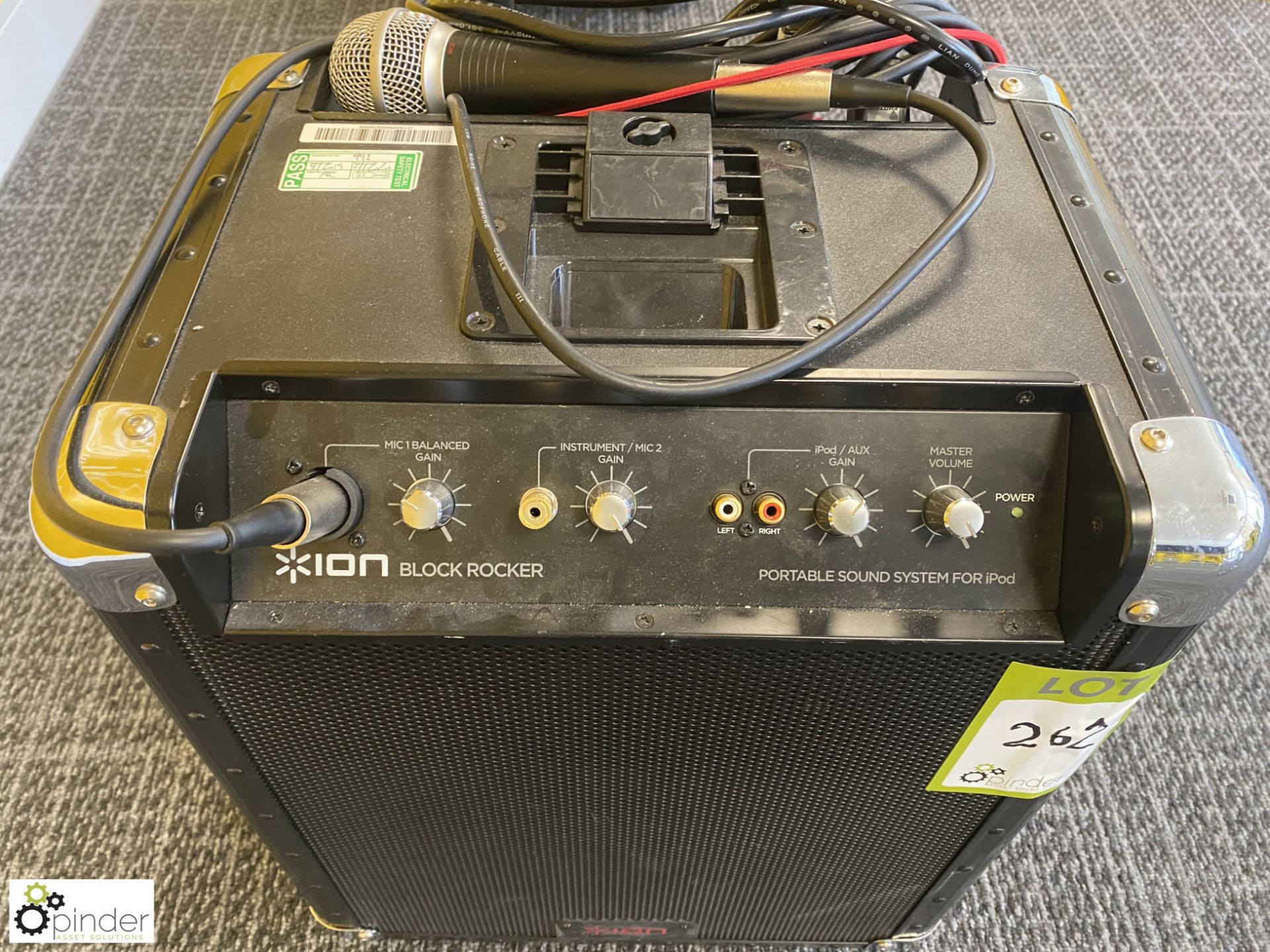 Ion Block Rocker Portable Amp/Karaoke Machine (ground floor café) - Image 2 of 3