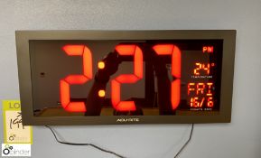Acurite Digital Clock (first floor boardroom)