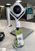 J5 Create M-JVCU 360S stand mounted Webcam (ground floor main office)