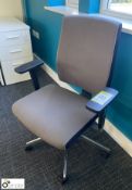 Upholstered swivel office Armchair (first floor meeting room 5)