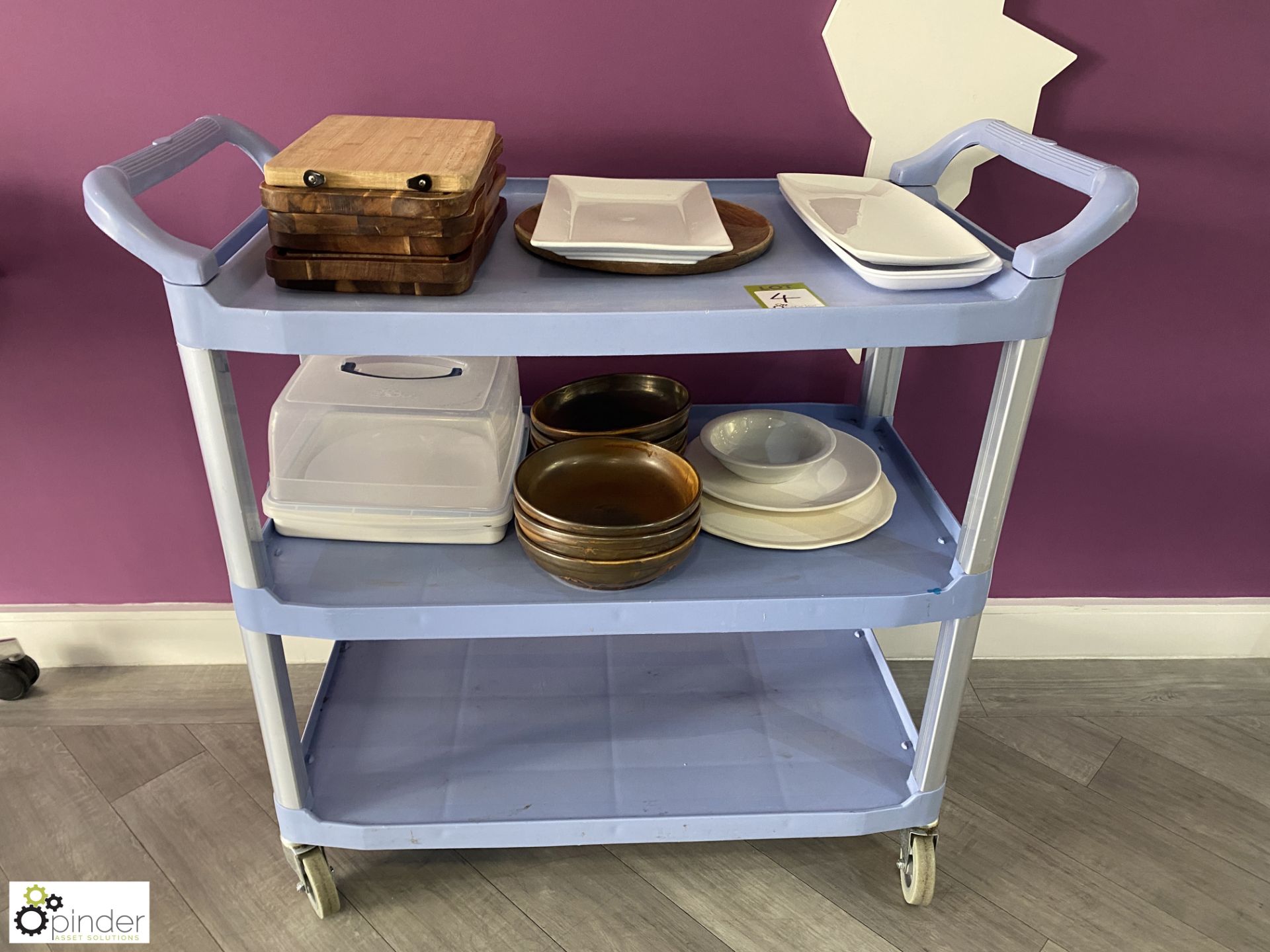 3-tier Serving Trolley (ground floor reception)