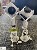 2 J5 Create M-JVCU 360S stand mounted Webcams (ground floor main office)