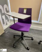 Mobile upholstered swivel Lecture Chair (ground floor breakout/café)