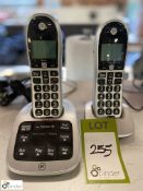 BT 4600 twin cordless Telephone and additional handset (ground floor café)