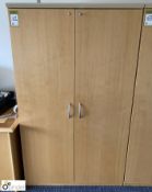 Walnut double door Storage Cabinet, 1000mm x 500mm x 680mm (first floor MD office)