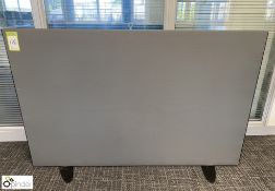Floor standing upholstered Partition Screen, 1600mm x 1000mm (first floor general office)