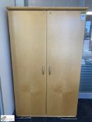 Wood effect double door Stationery Cabinet, 1000mm x 540mm x 680mm (ground floor meeting room 2)