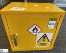 Flammables/Chemicals Storage Cabinet, with key (ground floor café)