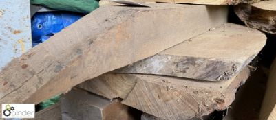 Air dried Oak Beam, 3900mm x 140mm x 100mm