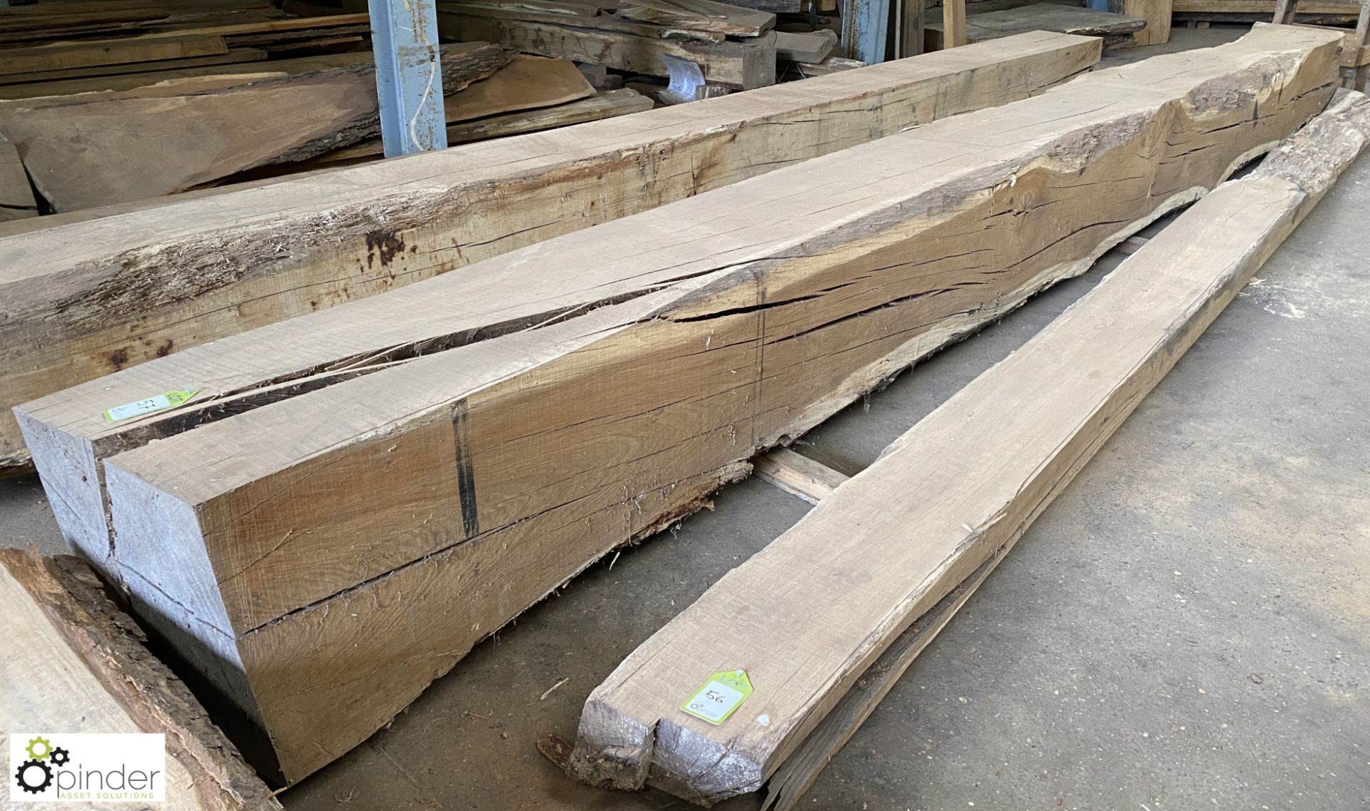 Air dried Oak Beam, 6400mm x 500mm x 470mm