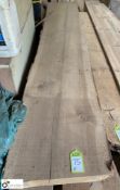 Air dried Oak Board, 3180mm x 570mm x 75mm