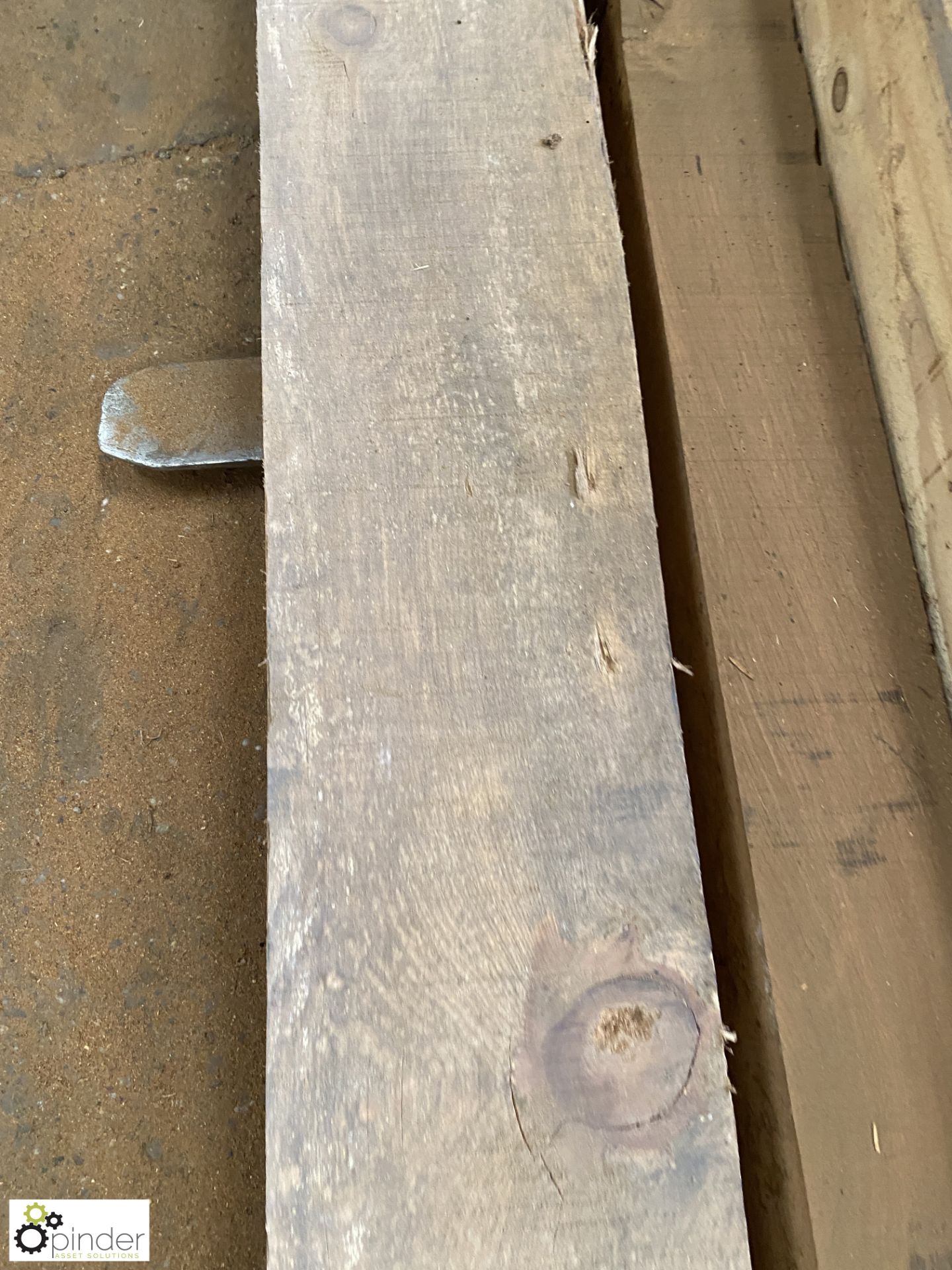 Air dried Oak Beam, 5000mm x 210mm x 230mm - Image 6 of 9