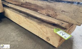 Air dried Softwood Beam, 6080mm x 370mm x 150mm and air dried Softwood Board, 6060mm x 350mm x 50mm