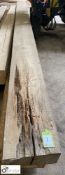 Air dried Oak Beam, 6100mm x 350mm x 150mm