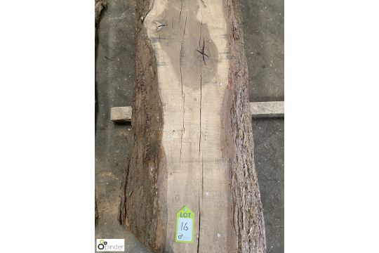 Air dried Oak Board, 2810mm x 550mm x 230mm - Image 5 of 7