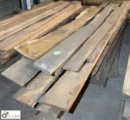 Quantity various air dried Softwood Boards, up to 5000mm