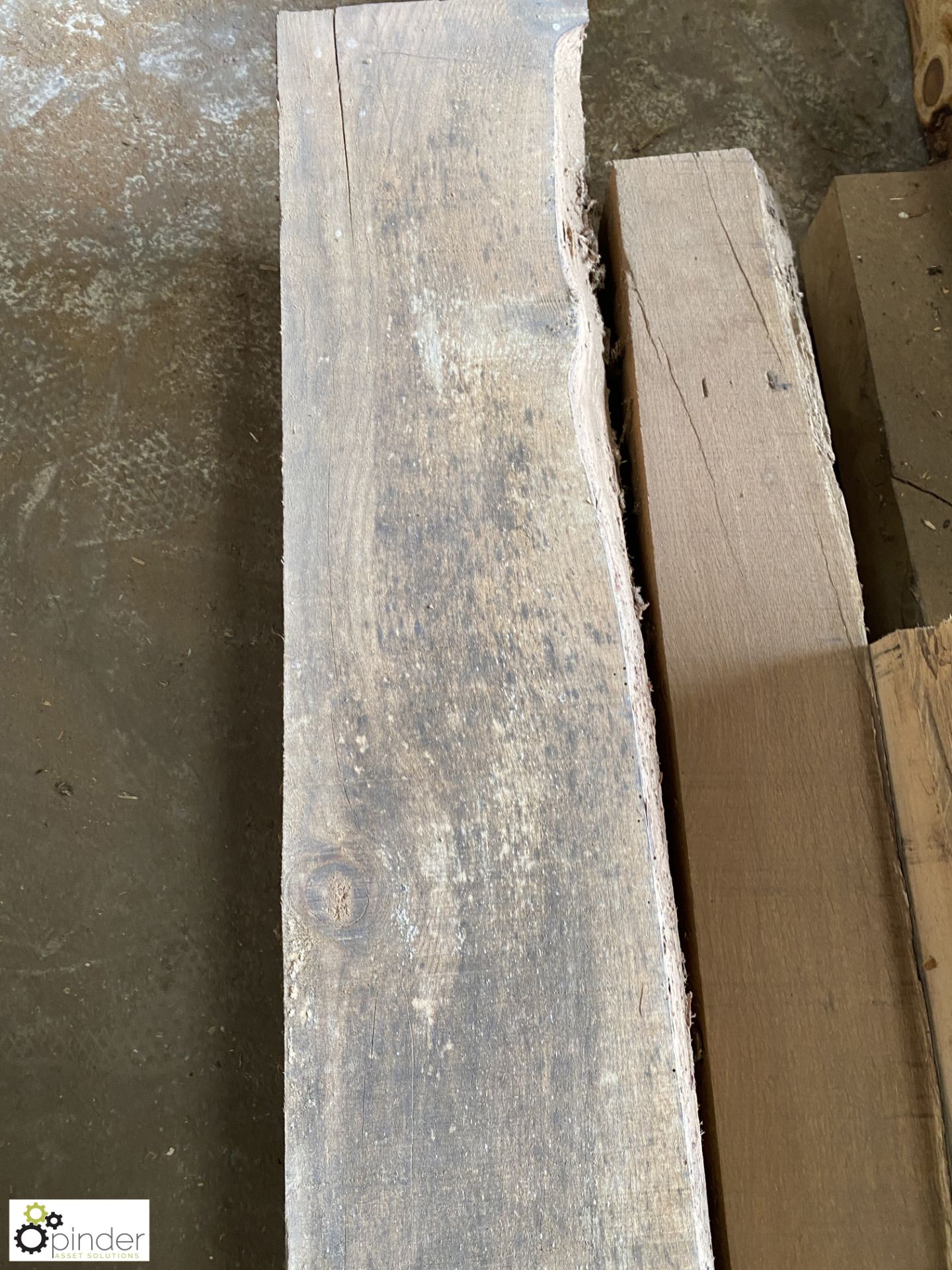 Air dried Oak Beam, 5000mm x 210mm x 230mm - Image 7 of 9