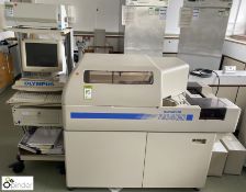 Olympus AU400 automated Clinical Chemistry Analyser, with 2 pumps and Powervar Online UPS (purchaser