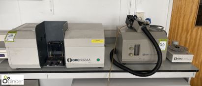 GBC 932AA Atomic Absorption Spectrometer, with GBC GF3000 furnace and GBC PAL3000 auto sampler
