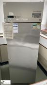 Foster PS600HT stainless steel single door mobile upright Fridge, 240volts