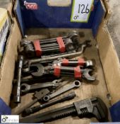Quantity various Spanners and Wrenches