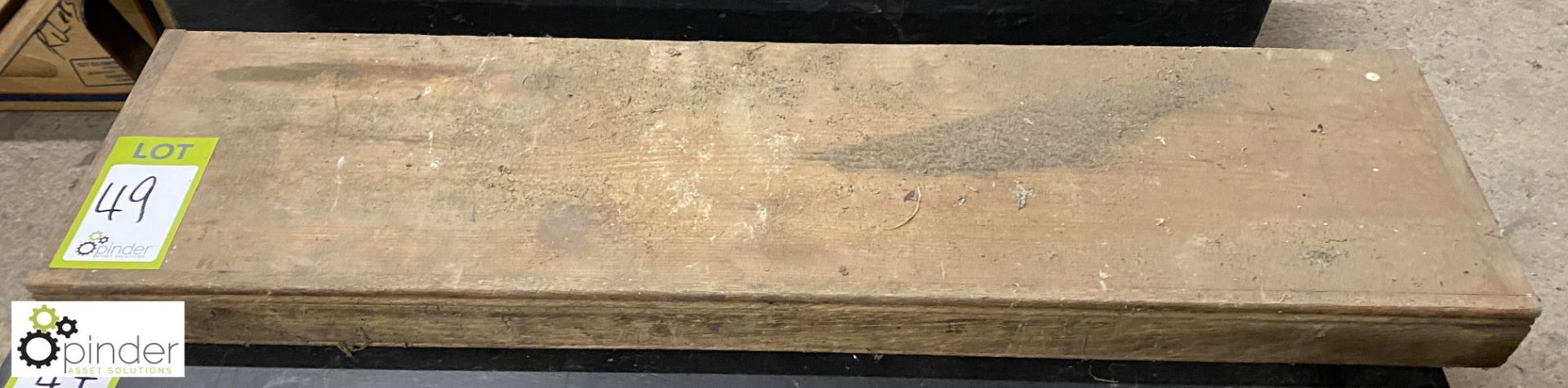 Wooden 3-tray Carpenters Tool Box
