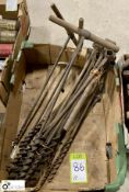 Quantity various Hand Augers