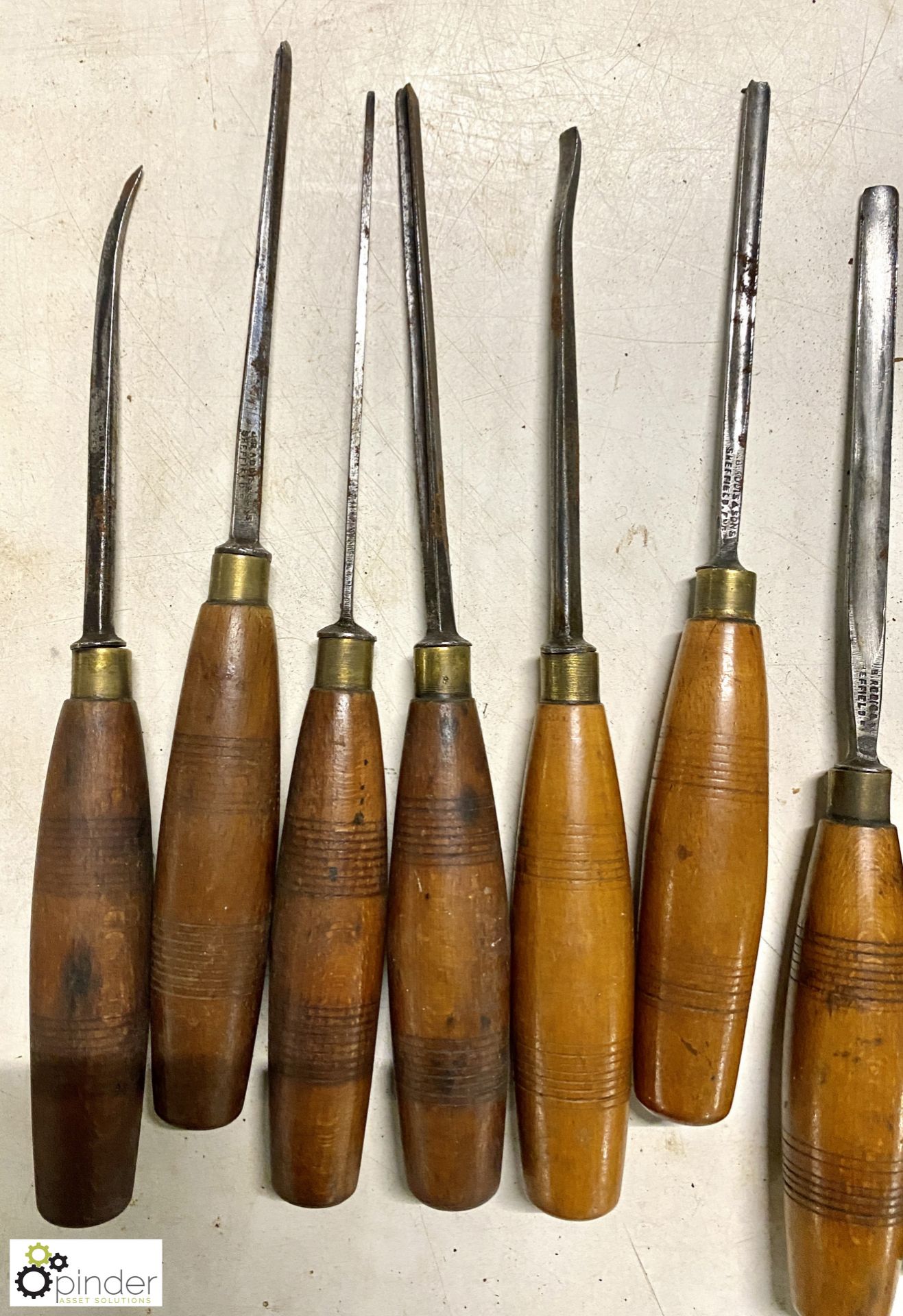 14 various Chisels - Image 2 of 7
