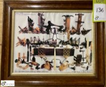 Framed and glazed Print “Tool Shop Auction”, 1994