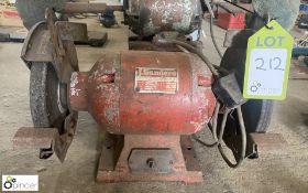 Sanders bench mounted twin wheel Grinder, 240volts