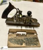 Stanley No 45 Hand Plane, with quantity blades