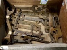 Quantity various Open End Spanners