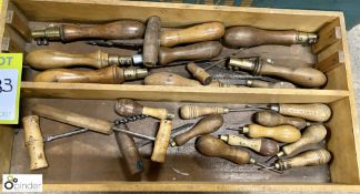 Quantity various Screwdrivers, Bradawls, Tool Handles, approx. 25