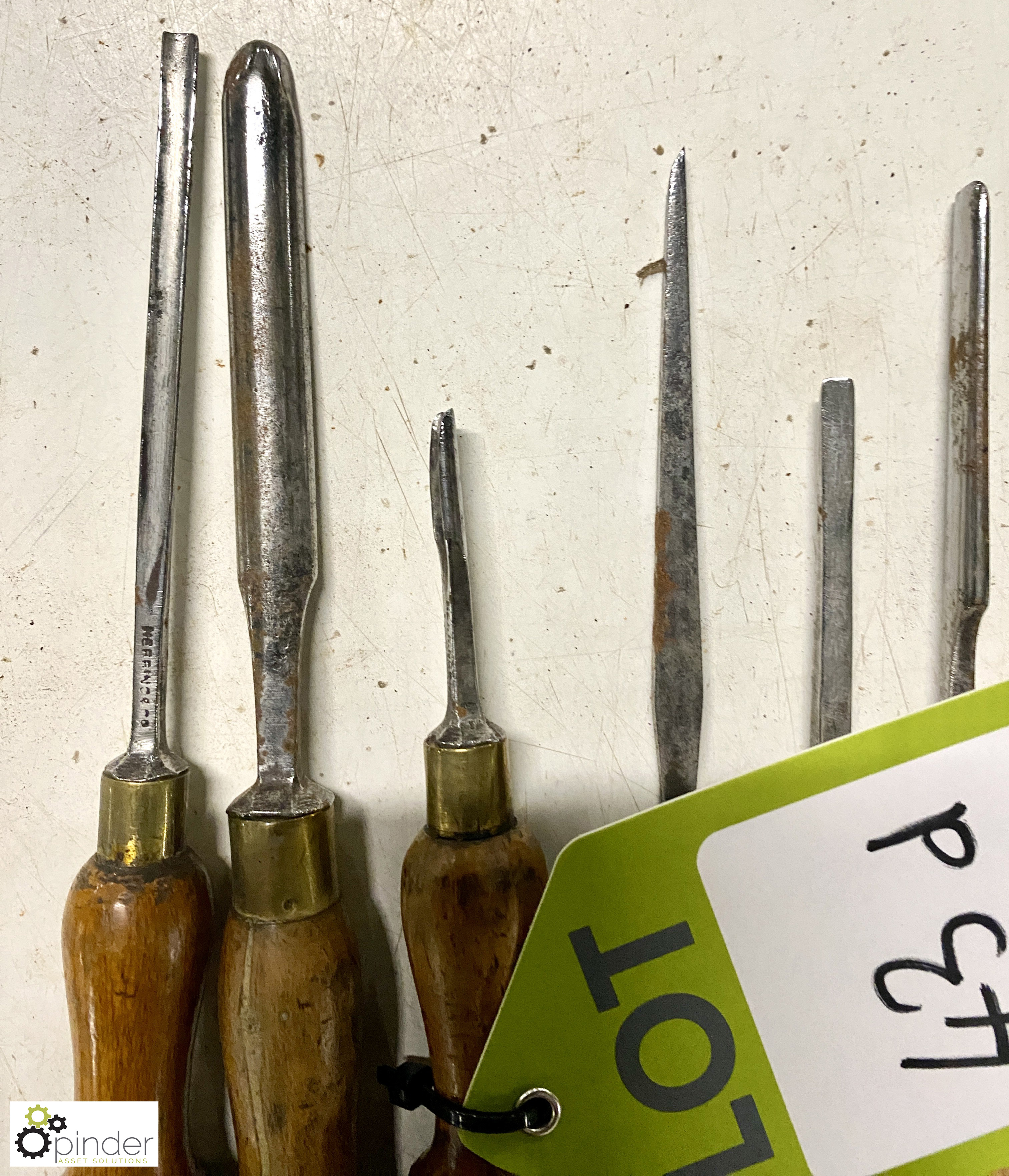 6 various Chisels - Image 2 of 5