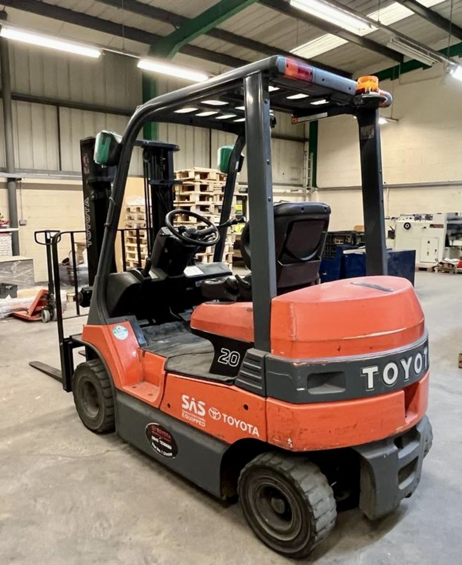 Toyota 7FB20 Electric Forklift Truck, 2391hours, 2 - Image 15 of 24