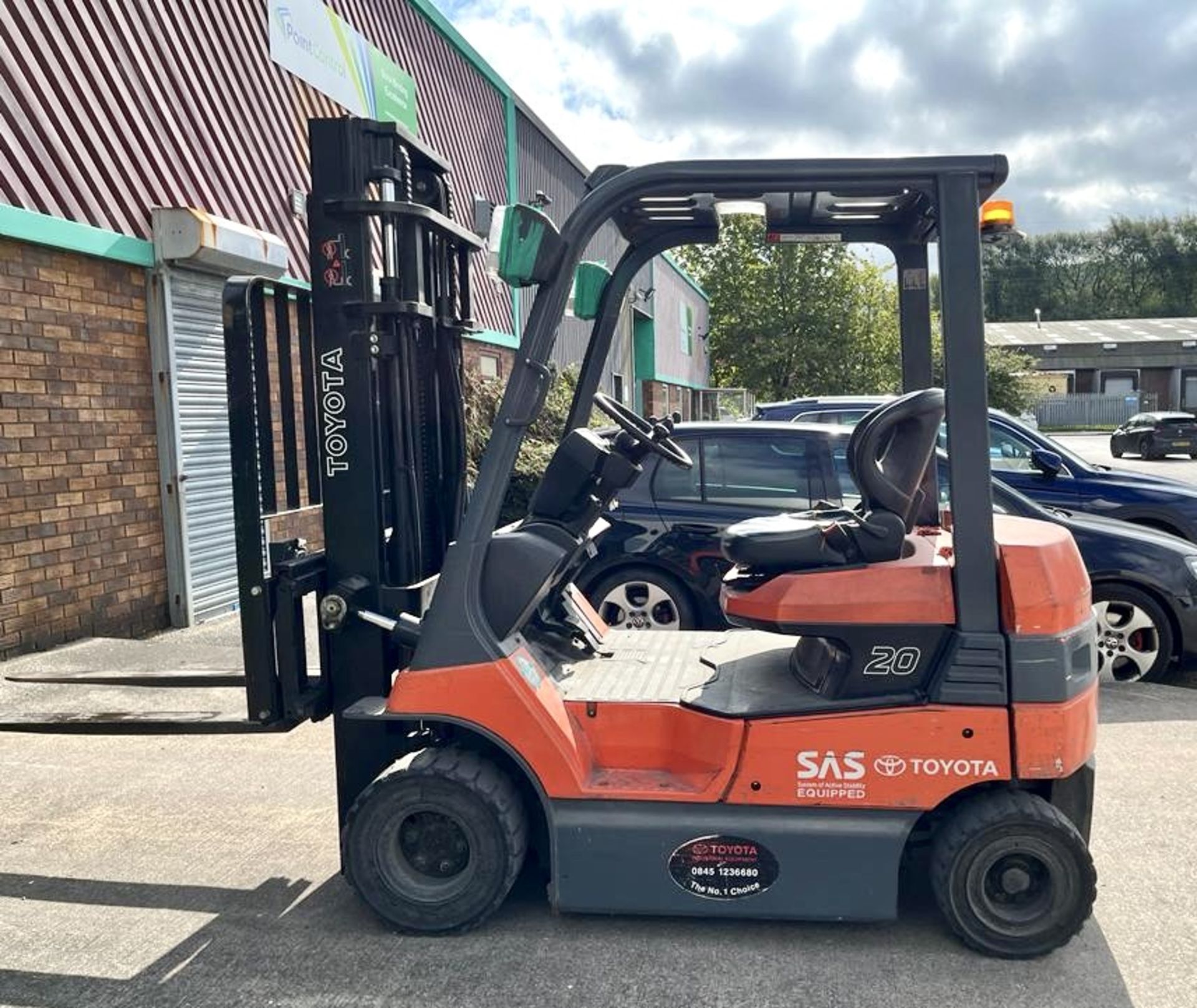 Toyota 7FB20 Electric Forklift Truck, 2391hours, 2 - Image 13 of 24