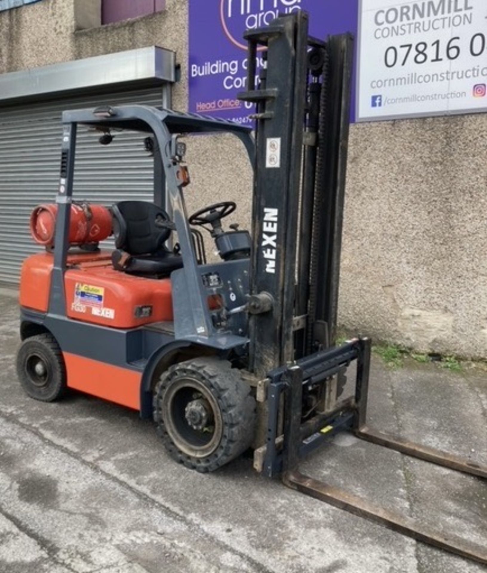 Nexen FG30 LPG Forklift Truck, 3000kg capacity, 4000mm duplex mast, 2550mm closed height, - Image 2 of 25