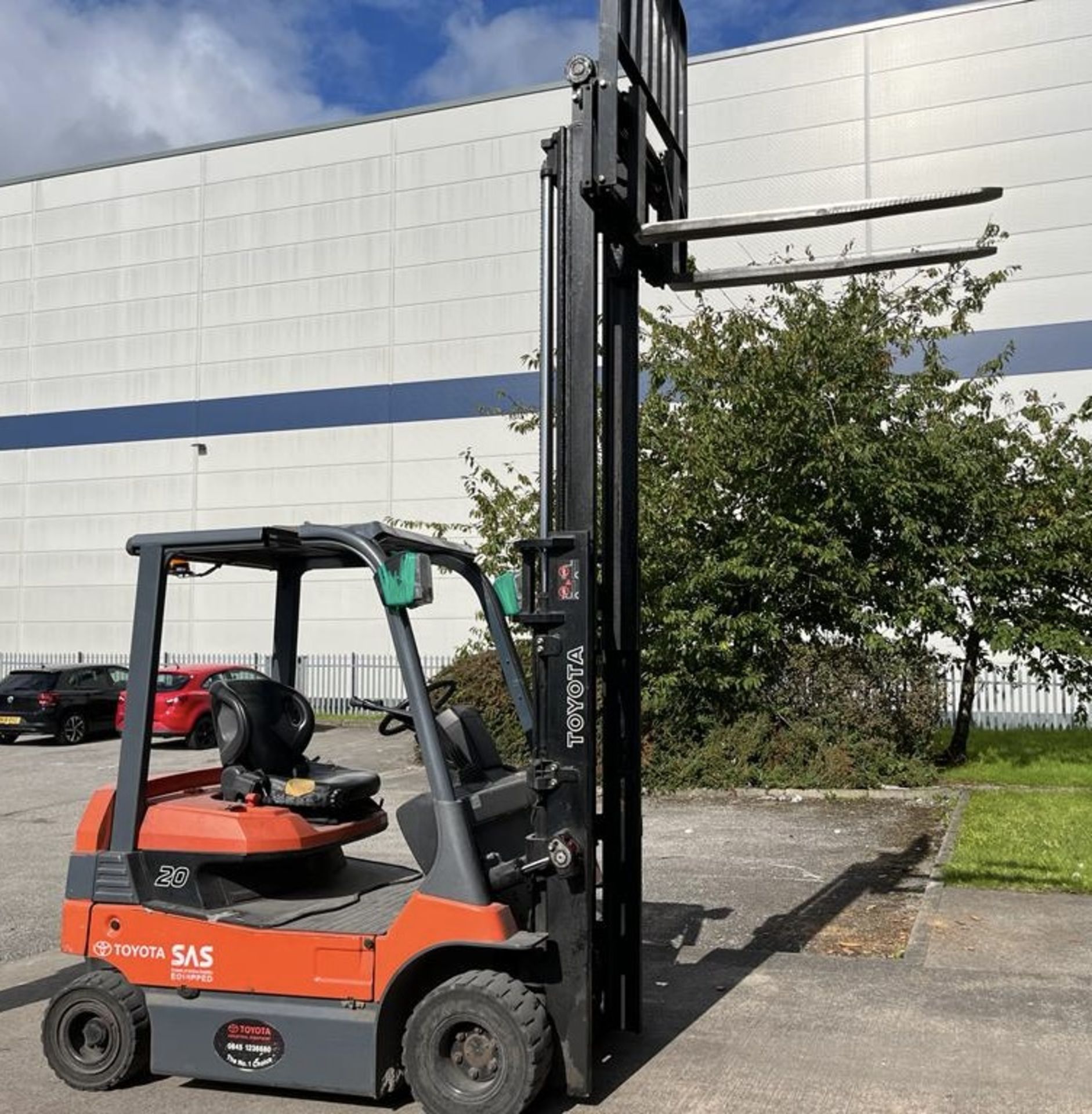 Toyota 7FB20 Electric Forklift Truck, 2391hours, 2 - Image 5 of 24
